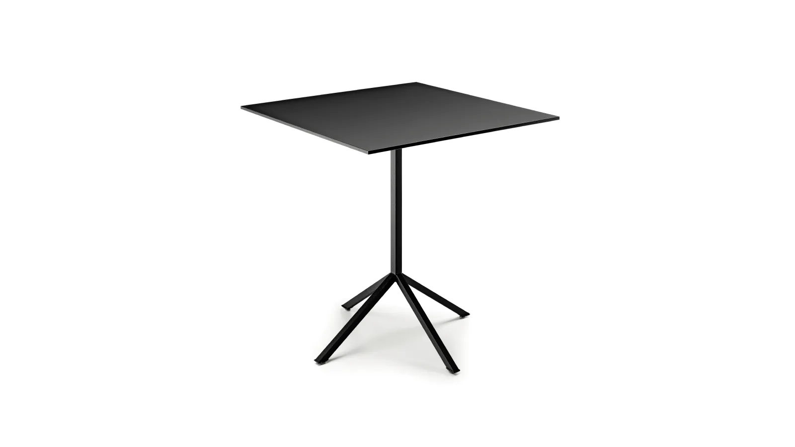 Tavolino Line Table in acciaio Nero goffrato di Infiniti