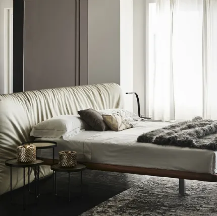 Letto in ecopelle Marlon di Cattelan Italia